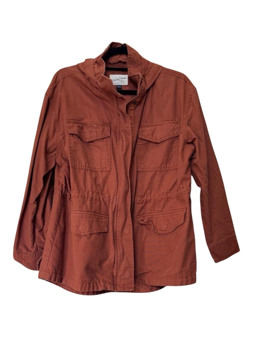 Universal Thread Women's Utility Jacket, Rust Red Brown, Excellent Condition - Picture 2 of 9